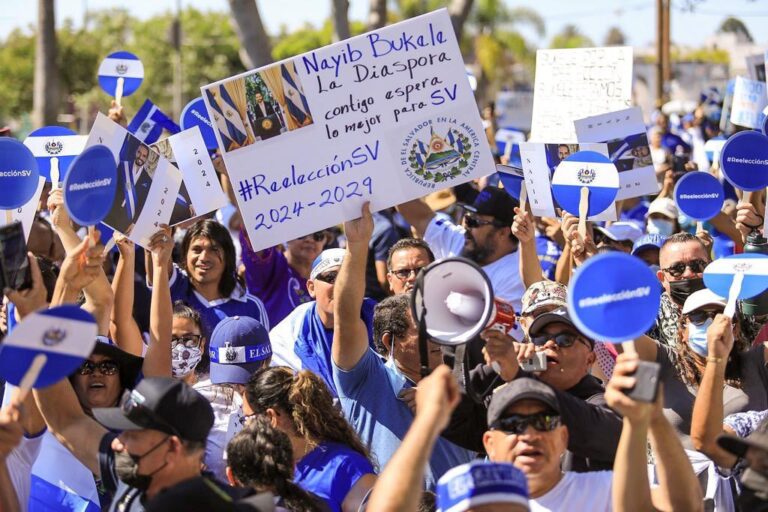 Diáspora salvadoreña pide reelección de Bukele en el 2024 Noticias La